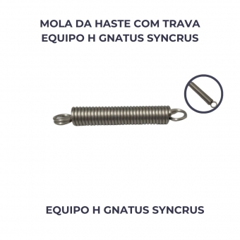 MOLA DA HASTE COM TRAVA EQUIPO H
