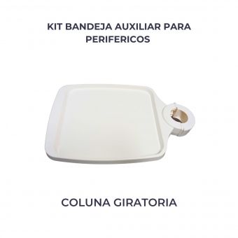 KIT BANDEJA AUXILIAR P/PERIFERICOS COLUNA GIRATORIA