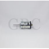 MOTOR 24VDC COM EIXO 69MM PNT LIXADA DABI