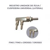 REGISTRO AGUA CUSPIDEIRA FF X GG LATERAL UNIVERSAL
