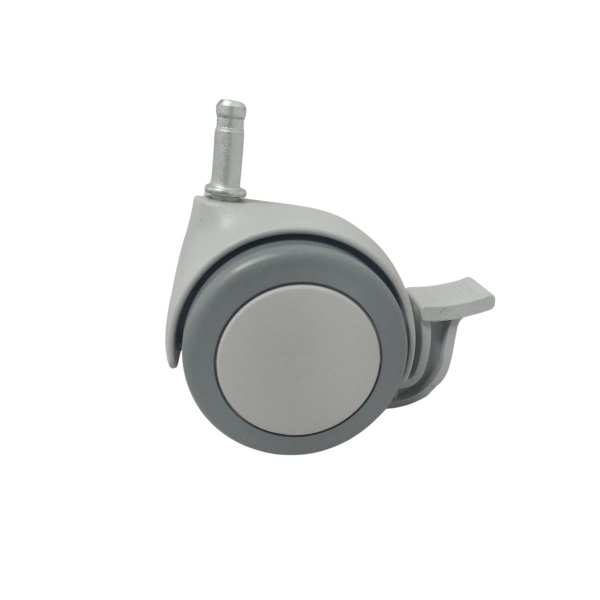 RODIZIO MODELO 9800 HG CINZA COM TRAVA P RAIO X DABI