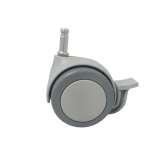 RODIZIO MODELO 9800 HG CINZA COM TRAVA P RAIO X DABI