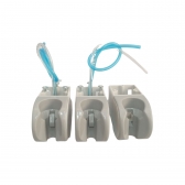 CJ CAIXA/TAMPA/SUPORTES DE PONTAS EQUI SYNCRUS COMPLETO GNATUS GELO COMPATIVEL