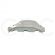 CORPO SUPERIOR CABECOTE REFLETOR TOP 3 LEDS GNATUS