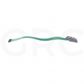 TECLADO LED C/CABO FLAT AMORA LILAS