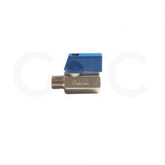 REGISTRO ESFERA MINI  MACHO/FEMEA 1/4 BSP