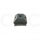 Capa Pedal 3 Furos Modelo Galla Cinza Compatível Dabi