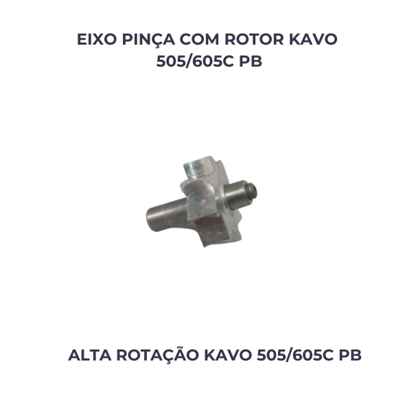 EIXO PINCA C/ ROTOR KAVO 505/605C PB 13,8MM