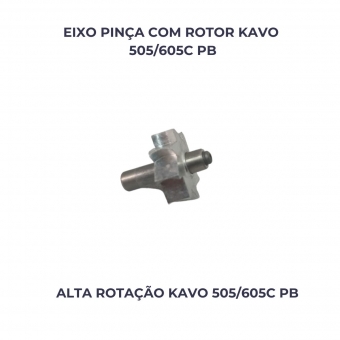 EIXO PINCA C/ ROTOR KAVO 505/605C PB 13,8MM