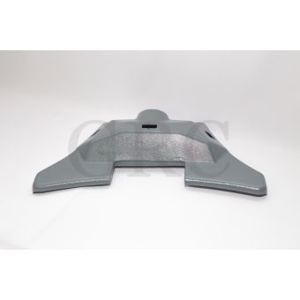 CAPA PEDAL JOYSTICK 3 BOTÕES S/ BASE FERRO CINZA ESCURO COMPATIVEL DABI