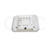 CAIXA EQUIPO ARTUS C4 C/BIO GNATUS BRANCA(4 TERMINAIS) COMPATIVEL