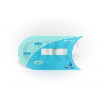 Teclado Membrana Vt Plus 1221 Bicolor Cristófoli