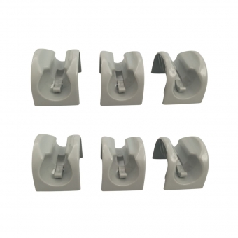 06 CJ - APOIO/EIXO/LINGUETA ATUADORA EQUIPO SYNCRUS CINZA  COMPATIVEL