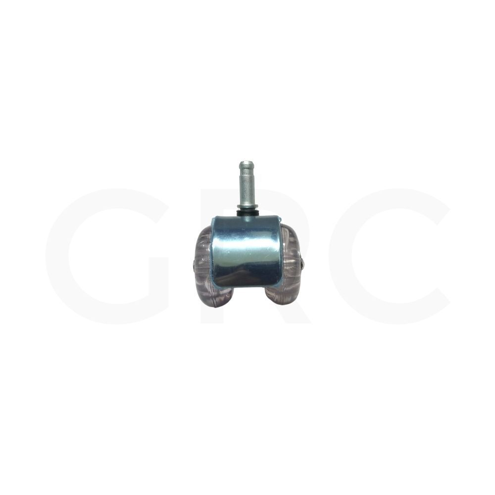 RODIZIO GEL DUPLO CROMA PRETO SQ91 HG-RD-SQ50