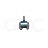 RODIZIO GEL DUPLO CROMA PRETO SQ91 HG-RD-SQ50