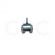 RODIZIO GEL DUPLO CROMA PRETO SQ91 HG-RD-SQ50