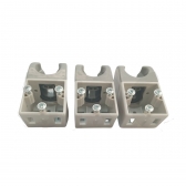 CJ 3- SUPORTE PONTA ARO EQ SYNCRUS CINZA COMPATIVEL(SEM VALVULA)