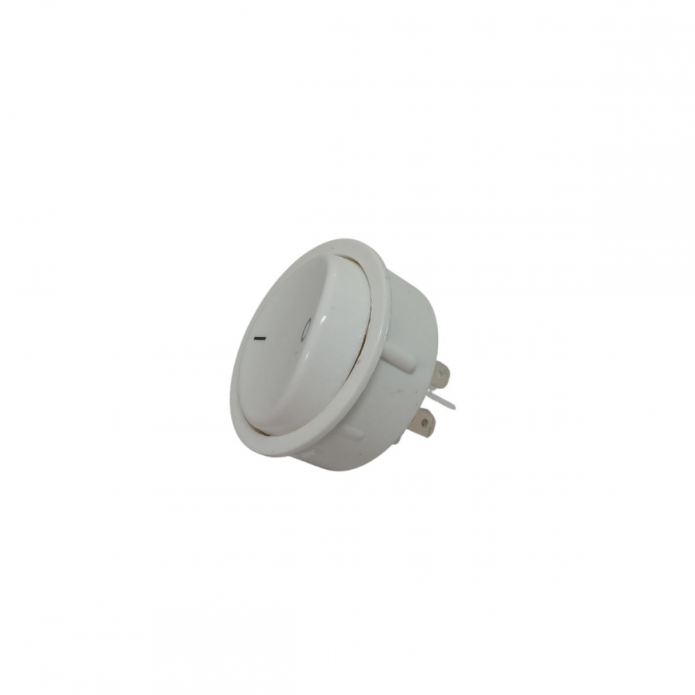 INTERRUPTOR DE TECLA REDONDO S/CAPA M7BT6BE2B 10A/120V OU 6A/250V