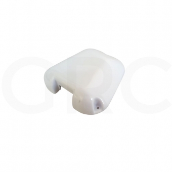 CAPA ENC. CABEÇA CROMA C / FURO LATERAL BRANCA COMPATIVEL DABI