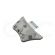 CAPA PEDAL 5 BOTOES C/ BASE FERRO DABI