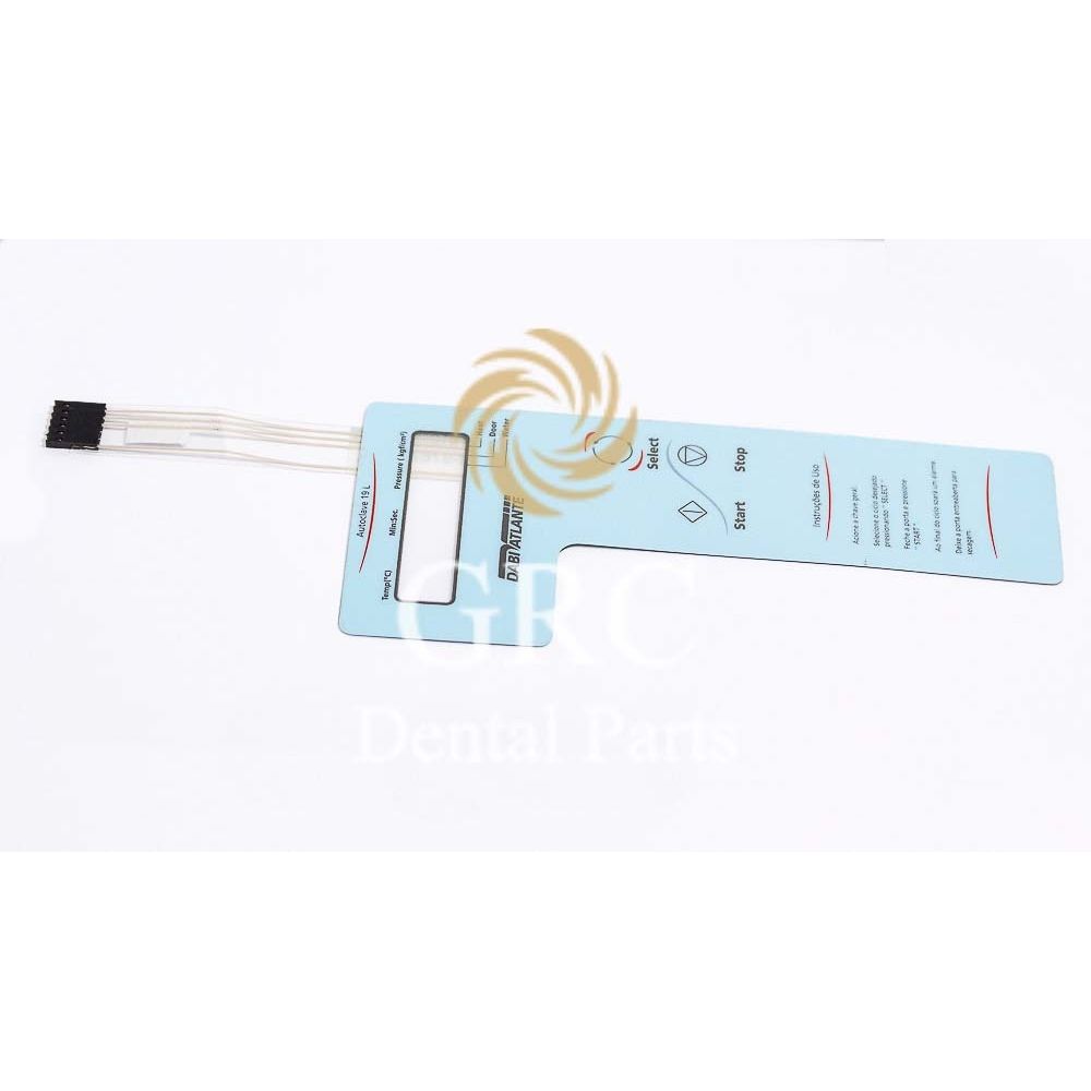 TECLADO MEMBRANA AUTOCLAVE 19 L DABI