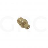 NIPLE P/LIGACAO DE ENT AGUA/ MED. 1/2 X ROSCA SAIDA 3,3MM C/PORCA