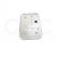 CAIXA EQUIPO ARTUS C4 C/BIO GNATUS BRANCA(4 TERMINAIS) COMPATIVEL