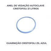 Anel de vedação  Guarnição Cristofoli 21l Azul
