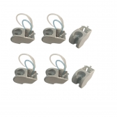 CJ 6 - SUPORTE PONTA ARO EQ SYNCRUS CINZA COMPLETO COMPATIVEL