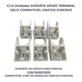 KIT 06 PC SUPORTE APOIO TERMINAL GELO COMPATIVEL
