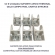 KIT 06 PC SUPORTE APOIO TERMINAL GELO COMPATIVEL