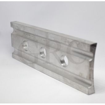 SUPORTE ALUMINIO RESIST INFERIOR VT 21L 11,1MM CRISTOFOLI