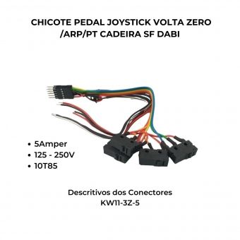 CHICOTE PEDAL JOYSTICK VZ/ARP/PT CADEIRA SF DABI