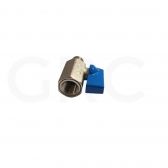 REGISTRO ESFERA MINI  MACHO/FEMEA 1/4 BSP