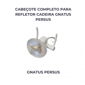 CABECOTE COMPLETO P/ REFLETOR CAD. GNATUS PERSUS L