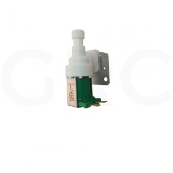 VALVULA SOLENOIDE 24VCC C/SUPORTE E SAIDA C/ ROSCA GNATUS