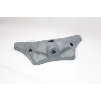 CAPA PEDAL JOYSTICK 3 BOTÕES S/ BASE FERRO CINZA ESCURO COMPATIVEL DABI