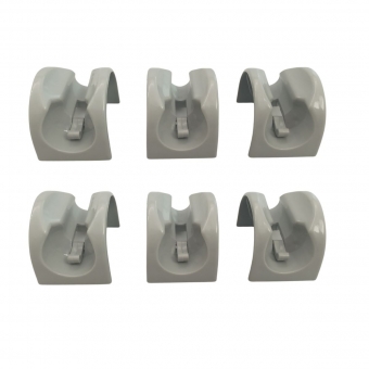 06 CJ - APOIO/EIXO/LINGUETA ATUADORA EQUIPO SYNCRUS CINZA  COMPATIVEL