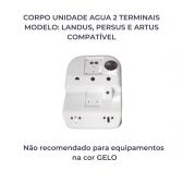 CORPO UNIDADE AGUA PERSUS GNATUS BRANCA (2 TERMINAIS) COMPATIVEL