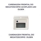 CARENAGEM FRONTAL DO NEGATOSCOPIO ACOPLADO LED OLSEN