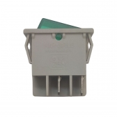 INTERRUPTOR TECLA VERDE 10A DABI