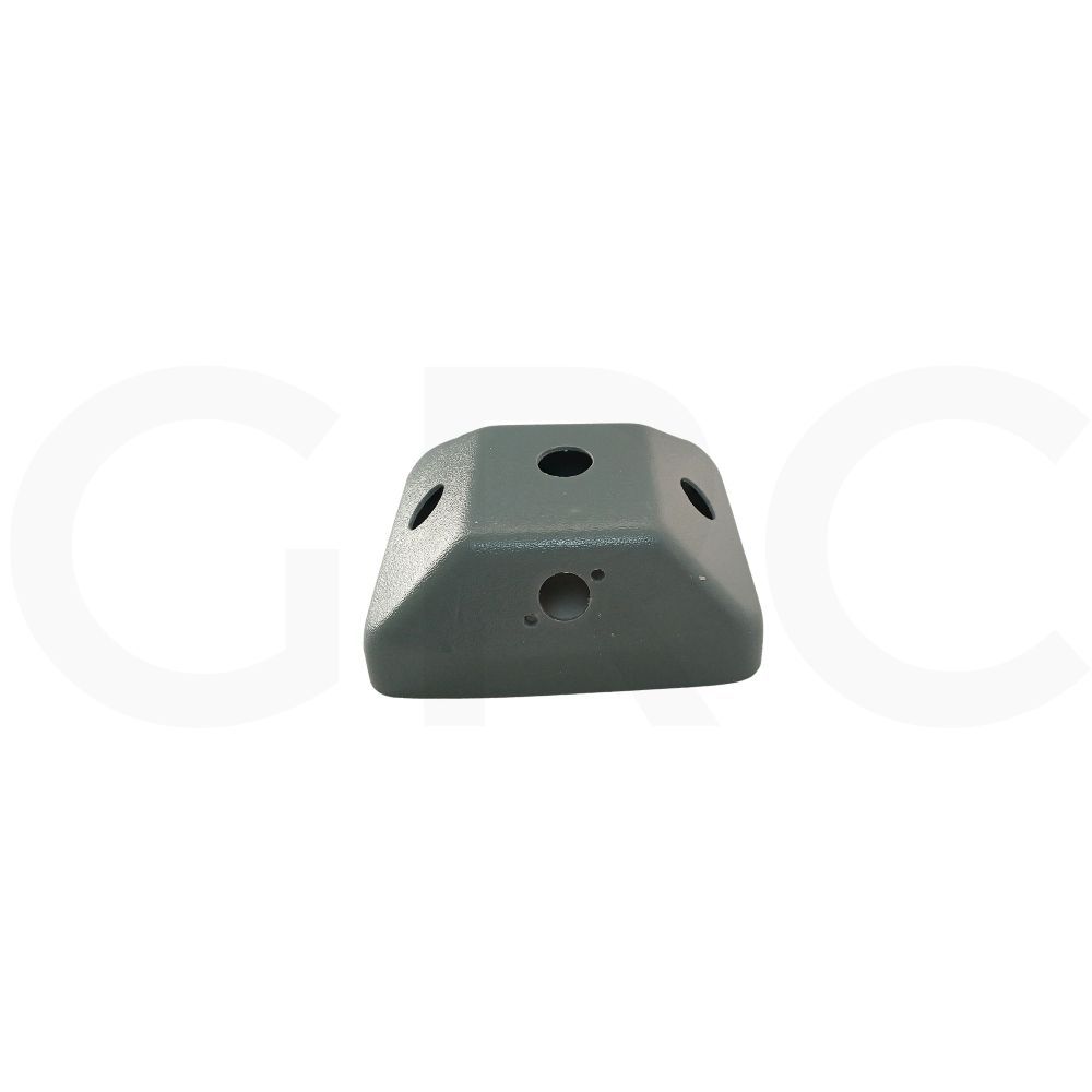 Capa Pedal 3 Furos Modelo Galla Cinza Compatível Dabi