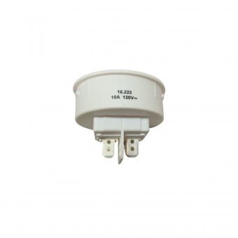 INTERRUPTOR DE TECLA REDONDO S/CAPA M7BT6BE2B 10A/120V OU 6A/250V