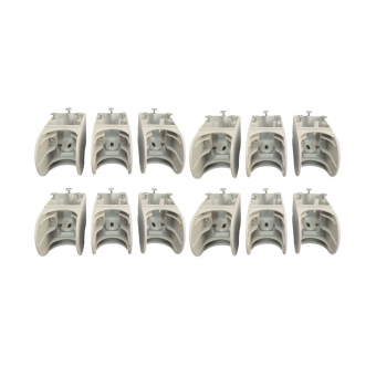 KIT 12 PC SUPORTE APOIO TERMINAL GELO COMPATIVEL