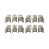 KIT 12 PC SUPORTE APOIO TERMINAL GELO COMPATIVEL