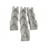 KIT 10 PÇ APOIO TERMINAL ARO/JATO/SUG/VENTURE CINZA COMPATIVEL