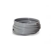 MANGUEIRA PU DUPLA DE PEDAL CINZA 2X6,0X3,3MM