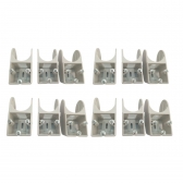 KIT 12 PC SUPORTE APOIO TERMINAL GELO COMPATIVEL