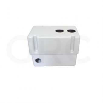 KIT TAMPA E BASE DE COMANDO BRANCA COMPATÍVEL DABI