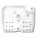 TAMPA EQUIPO SYNCRUS LS/S INOVA NEW+CAIXA EQUIPO SYNCRUS L GNATUS - BRANCA COMPATIVEL